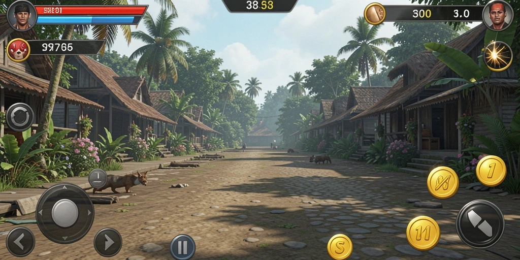 jt777 - Screenshot menunjukkan salah satu tema slot yang seru dan penuh warna.